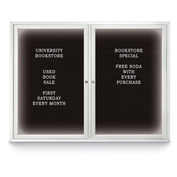 Hinge-less Radius Corkboard, 11"x13-1/2", Black Alum Frame/Surf